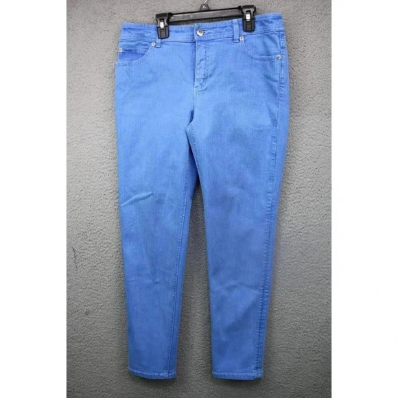 So Slimming by Chico's Women's Skinny Ankle Jeans-Size 1-Logo - Picture 1 of 8